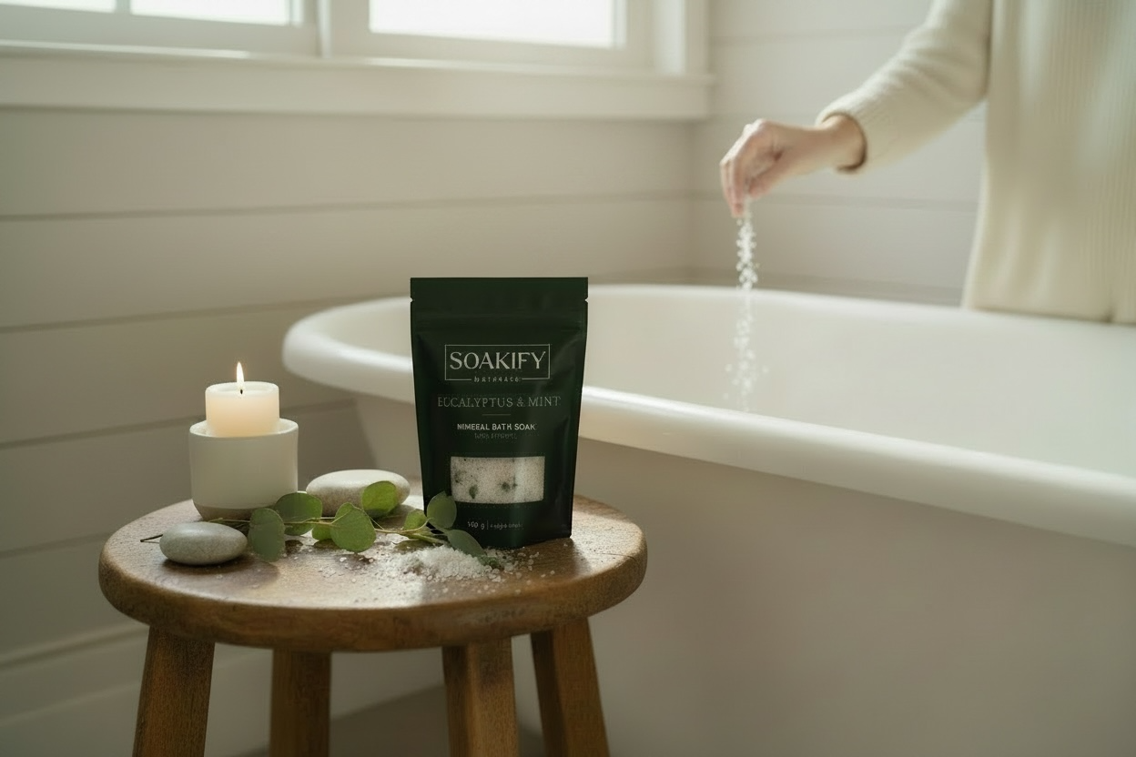 Eucalyptus & Mint Bath Soak 120g