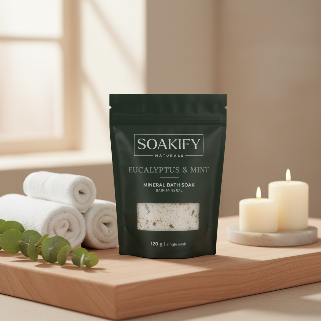 Eucalyptus & Mint Bath Soak 120g